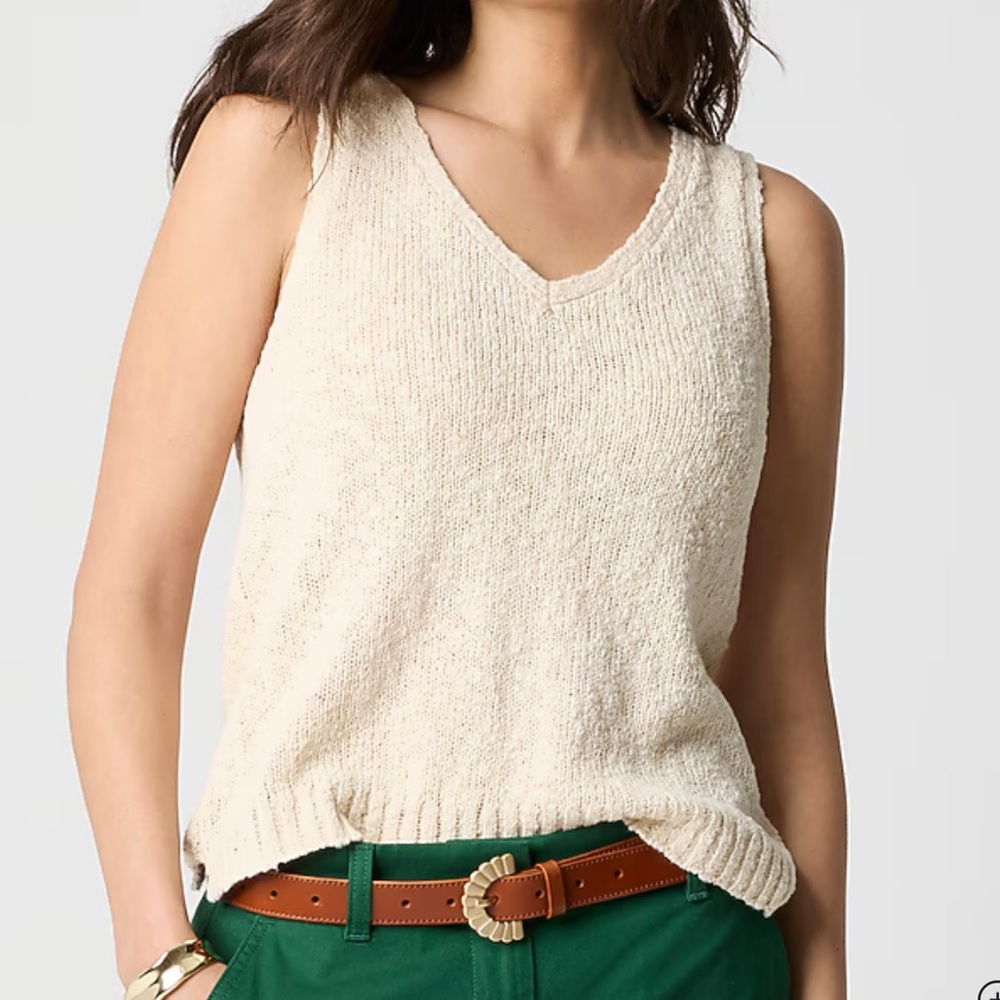 J. Crew sweater tank top